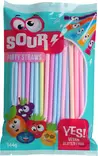 Sour Party Straws 144 g - Sisälelut - 8713305819025 - 1