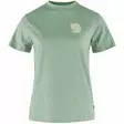 Fjällräven Fox Boxy Logo Tee W Misty green - Retkeilyasusteet - 7323450985455 - 1