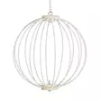 LED-valopallo 30 cm 160 LED valkoinen - Tunnelmavalot - 6410416310305 - 2