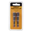 Magneettihylsy 8 mm x 65 mm 1/4" 2 kpl - Hylsyt ja -sarjat - 6438152040485 - 2