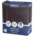 Valoverho Hurrikaani 400 microLED lämmin valkoinen 20 x 2 m - Tunnelmavalot - 6410416117485 - 4