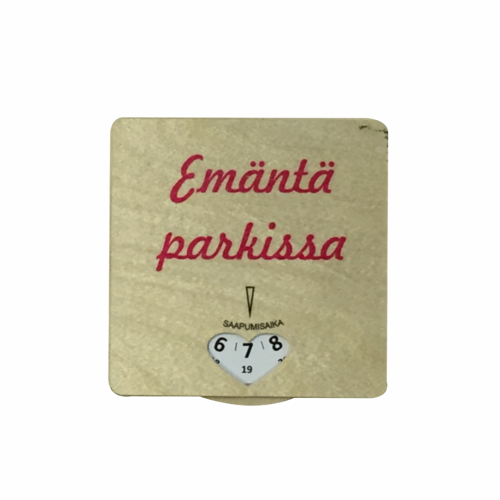 Puiset parkkikiekot teksteillä - Autotarvikkeet - 6413220120115 - 1