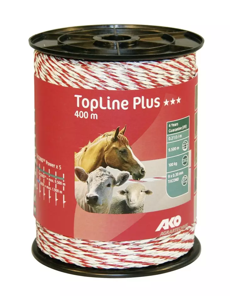 Aitalanka TopLine Plus 3 mm/400 m - Aitanauhat ja -langat - 4018653013335 - 1