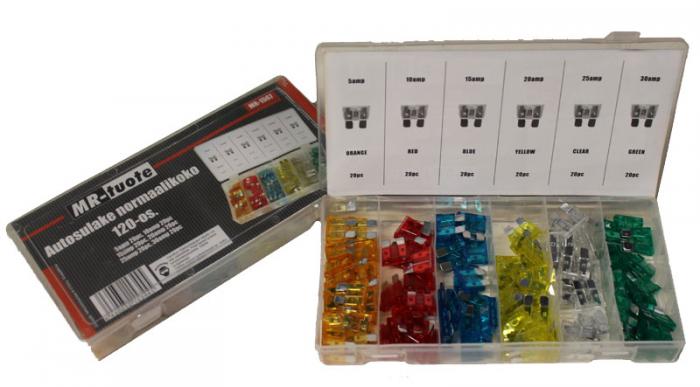 Autosulake normaali koko 120-os. - Autosähkötarvikkeet - 6430032153445 - 1