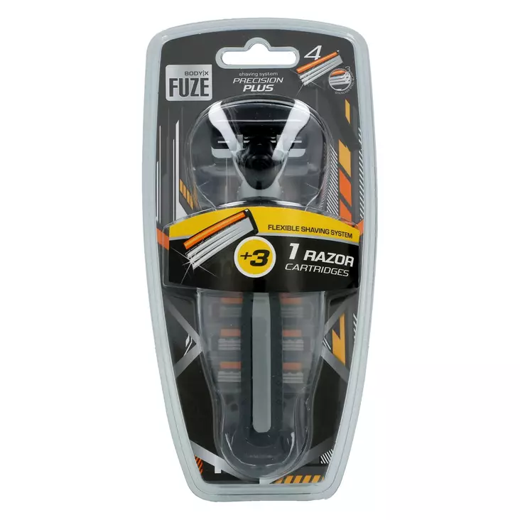 Body X Fuze 3-teräinen partahöylä - Kosmetiikka - 8720143121715 - 1