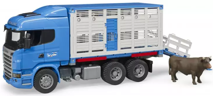 Bruder Scania R eläinkuljetusauto - Bruder työkonelelut - 4001702035495 - 1