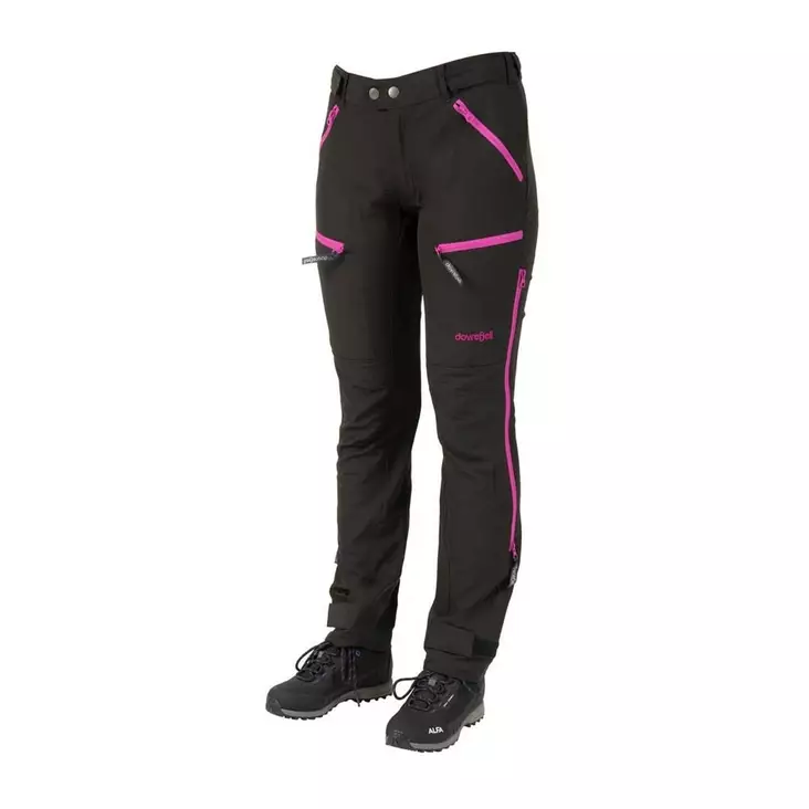 Dovrefjell Custom fit Black Purple naisten housut - Retkeilyasusteet - 7071217033085 - 2