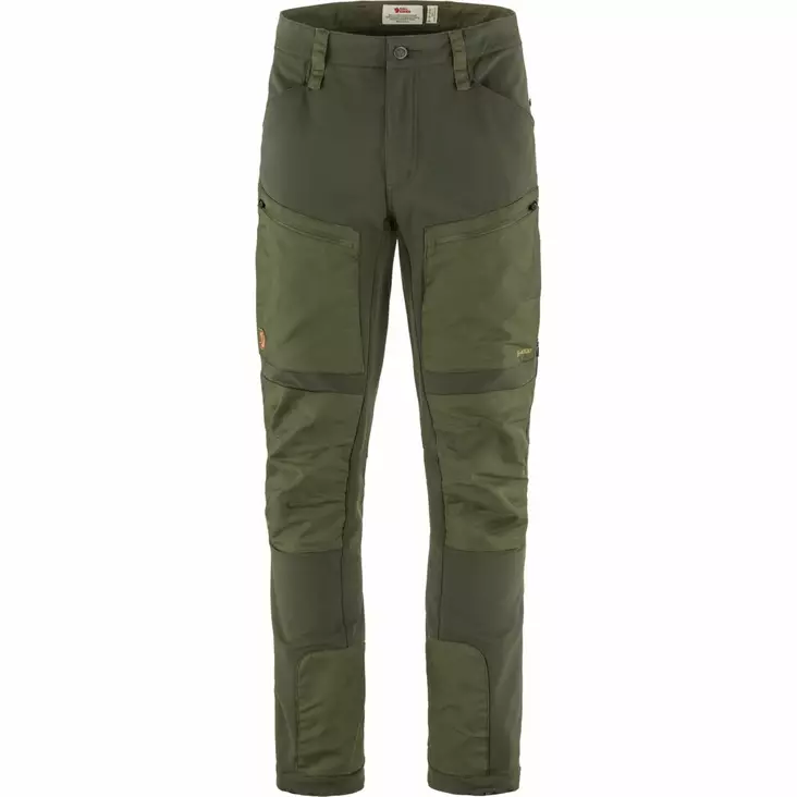 Fjällräven Keb Agile Winter Trousers M Deep Forest-Laurel Green - Retkeilyasusteet - 7323450911775 - 1