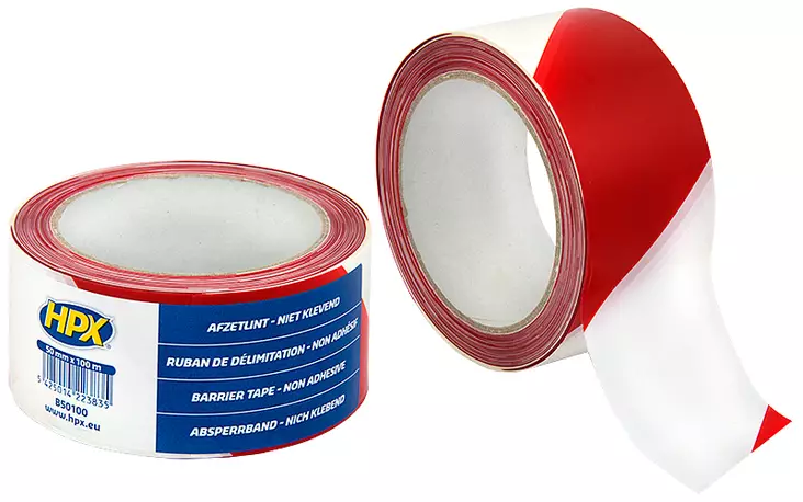 HPX sulkunauha valk/pun 50mm x 100m - Teipit - 5425014223835 - 1