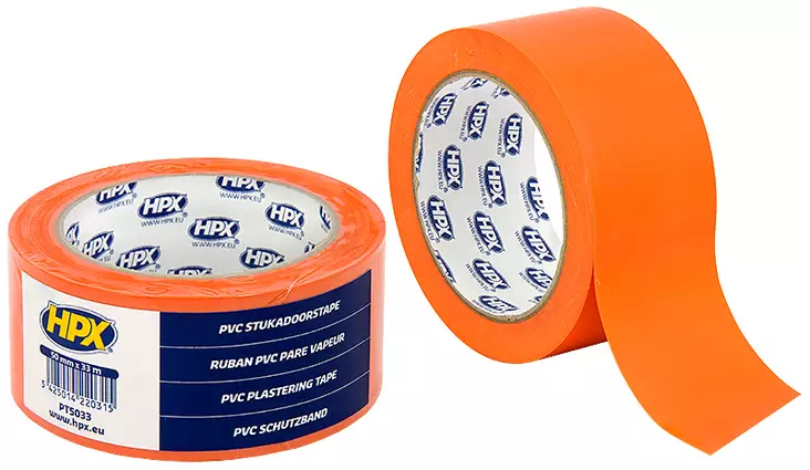 HPX suojateippi PVC 50mm x 33m - Teipit - 5425014220315 - 1
