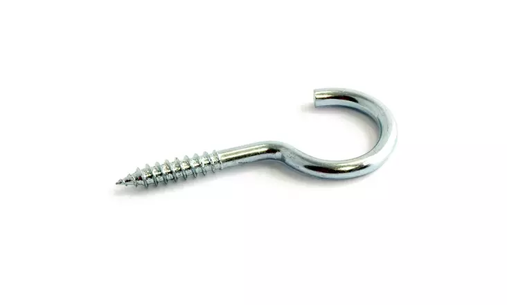 Habo kattokoukku 11 sinkitty ja valkoinen - Silmuruuvit, s-koukut ym. - 7317900048715 - 1