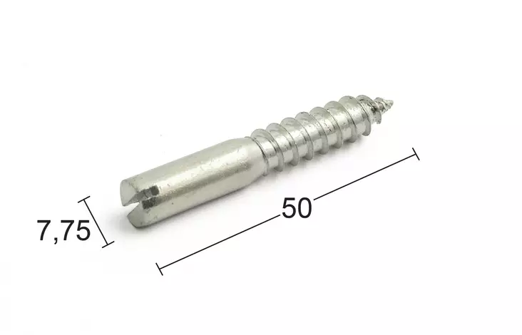 Habo murtotappi 144 7 x 50 mm sinkitty - Muut ovitarvikkeet - 7317900006715 - 1