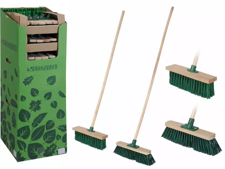 Harja 30 cm puuvarrella - Harjat, puuvarret - 8711295390555 - 1