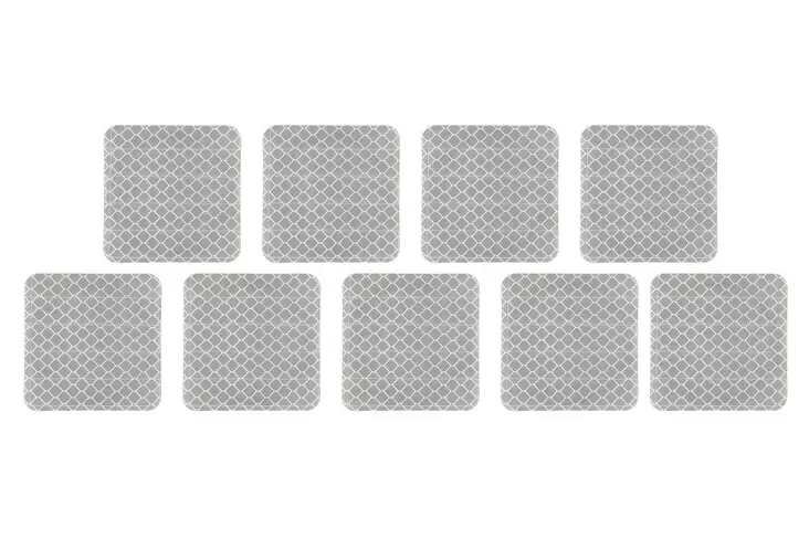 Heijastava tarra 5x5 cm 9 kpl/pkt - Askartelutarvikkeet - 6410413209305 - 1