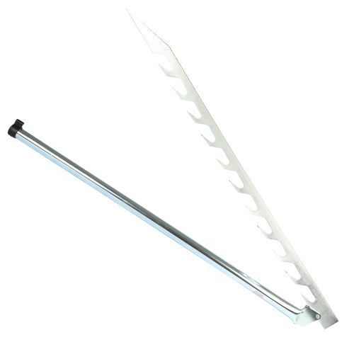 Jääsaha Laxström metallivarrella, 206 cm - Muut pilkkitarvikkeet - 6418252600215 - 1