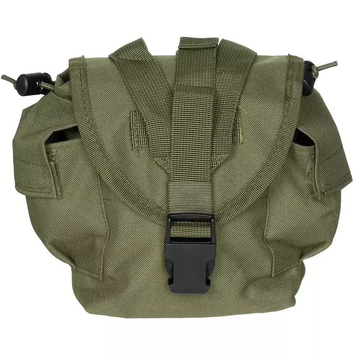 Juomapullotasku "Molle" OD green - Rinkat, reput - 4044633121325 - 1