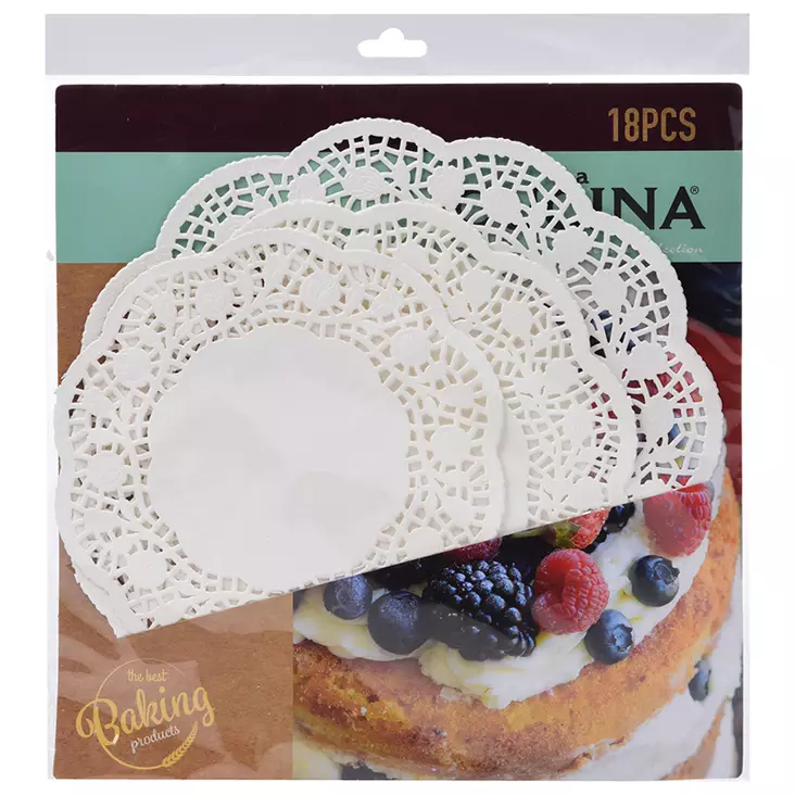 Kakkupaperi lajitelma 18 kpl/pkt - Muut keittiötuotteet - 8711295757365 - 1