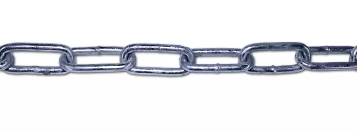 Kettinki 2 mm 2 m kuumasinkitty - Kettingit ja vaijerit - 6430022583825 - 1