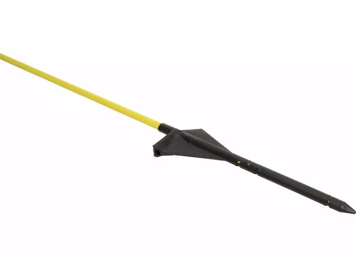 Lasikuitupylväs Exel 110cm keltainen - Aitapaalut - 5700036523515 - 1