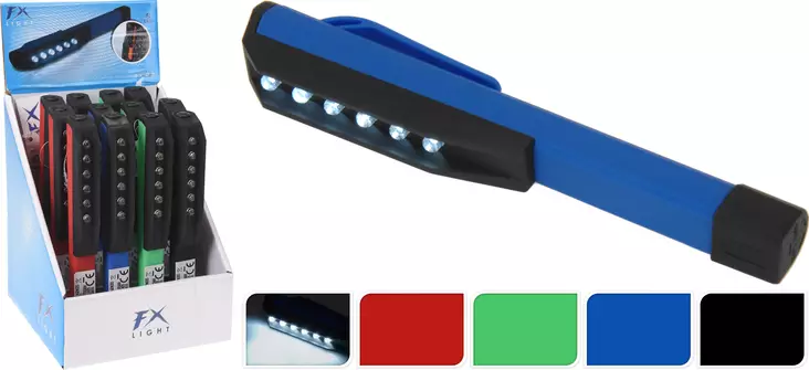 Led-valaisin klipsillä - Otsa- ja käsivalaisimet - 8719202027105 - 1