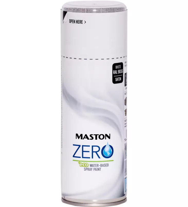 Maston Zero spraymaali valkoinen 400ml - Spraymaalit - 6412490033255 - 1