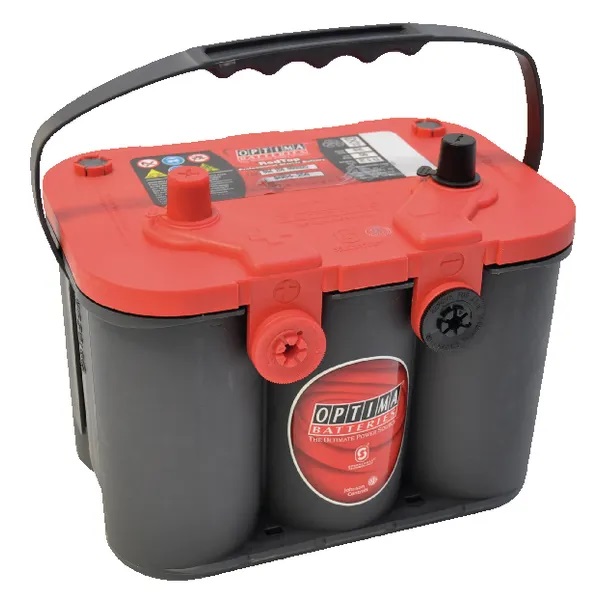 Optima Red Top U 4.2 akku 12V 50Ah 815A - Käynnistysakut - 8719607016025 - 1