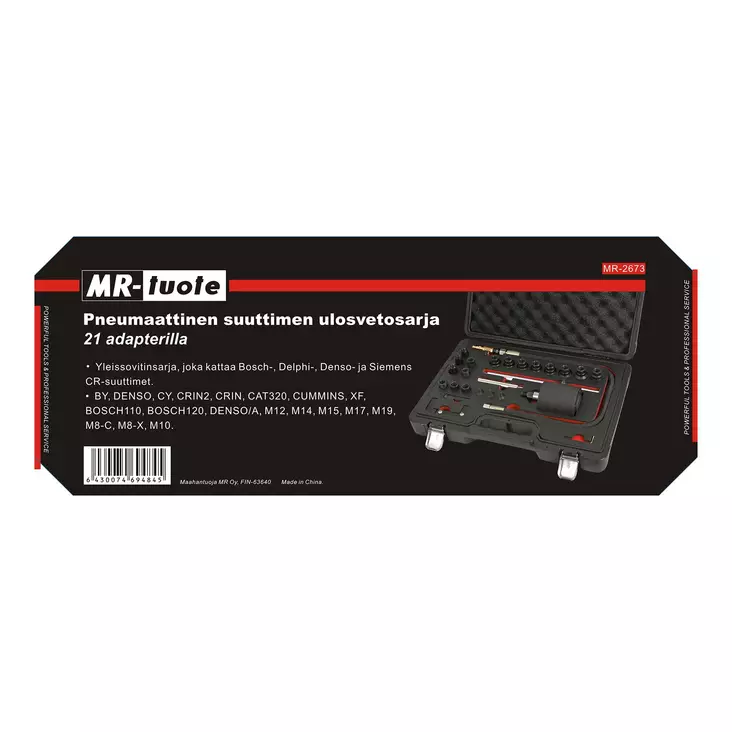 Pneumaattinen suuttimen ulosvetosarja - Muut korjaamolaitteet - 6430074694845 - 1