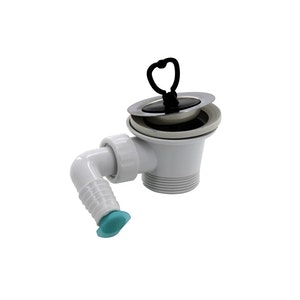 Pohjaventtiili 1 1/2" poistoliittimin - Viemäröinti ja vesilukot - 6413820800325 - 1