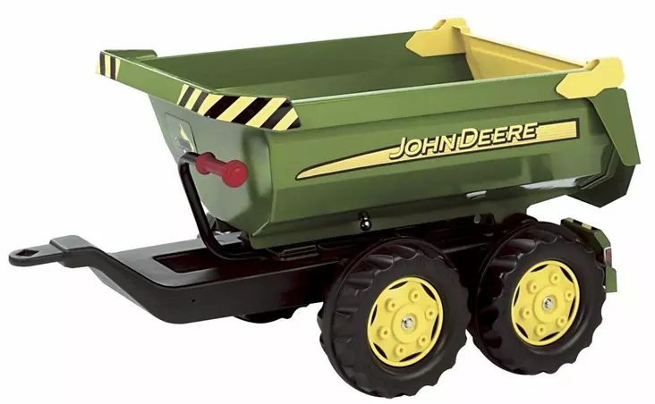 Polkutraktorin kippiperävaunu John Deere "halfpipe" - Polkutraktorit ja -autot - 4006485122165 - 1