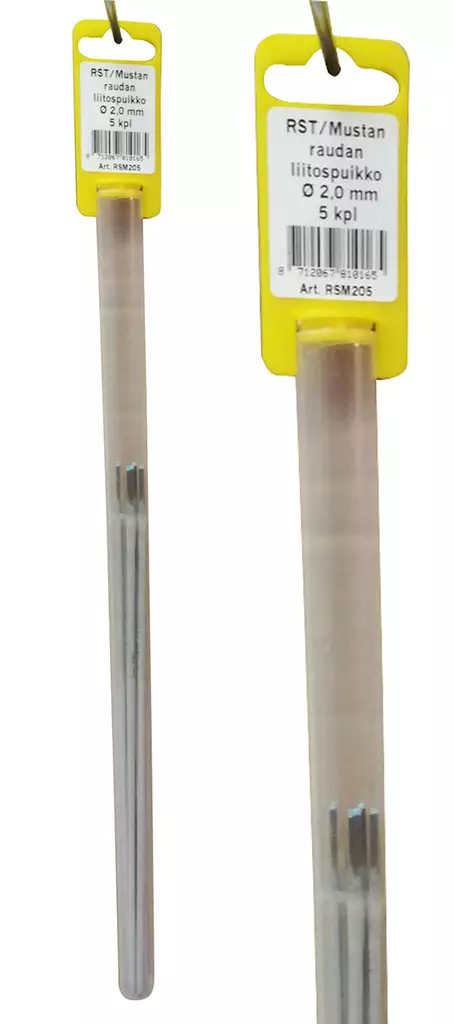 RST mustanraudan liitospuikko 2,0 mm - Hitsauspuikot - 8712067810165 - 1