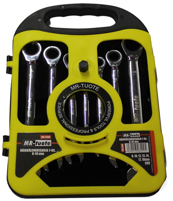 Räikkälenkkisarja 7-os. - Ruuvimeisselit ja -sarjat - 6430013062995 - 1