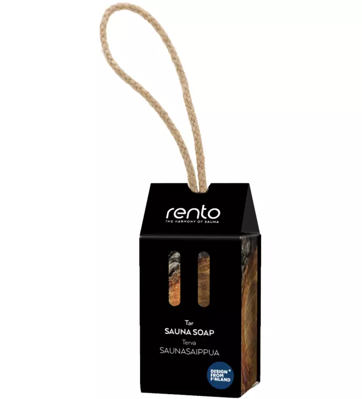 Rento saunasaippua Terva 150g - Saunatarvikkeet - 6410413185425 - 1