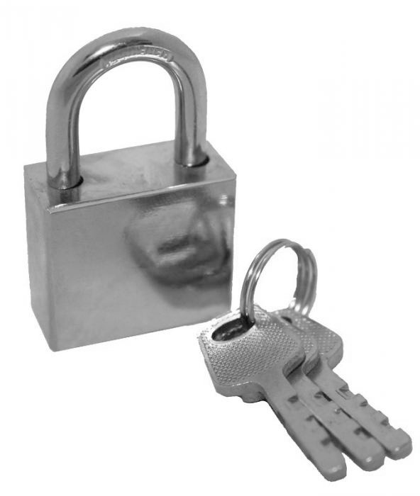 Riippulukko teräs 30 mm - Riippulukot, salvat, haat - 6430013067365 - 1