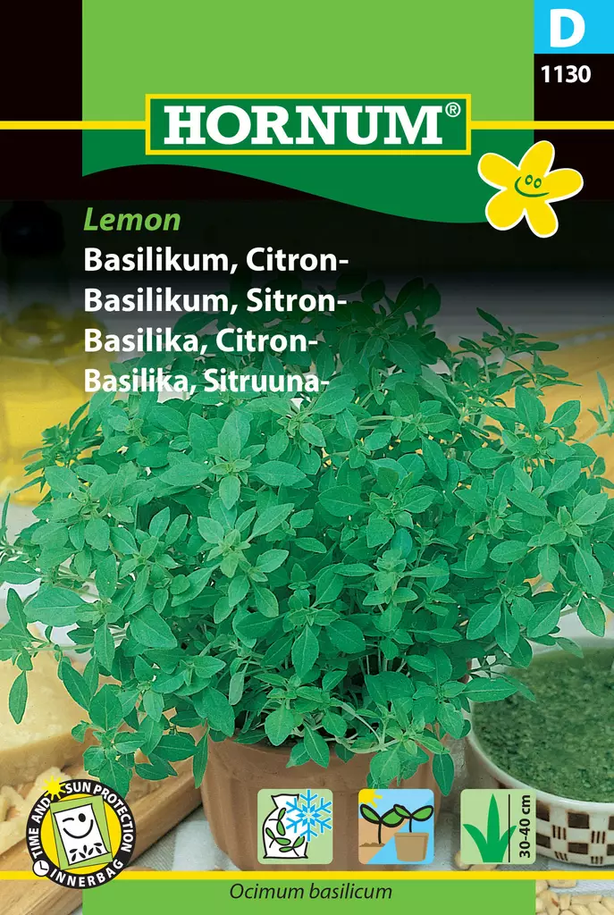 Sitruunabasilika ´Lemon´ - Siemenet ja siemenperunat - 5708787011305 - 1