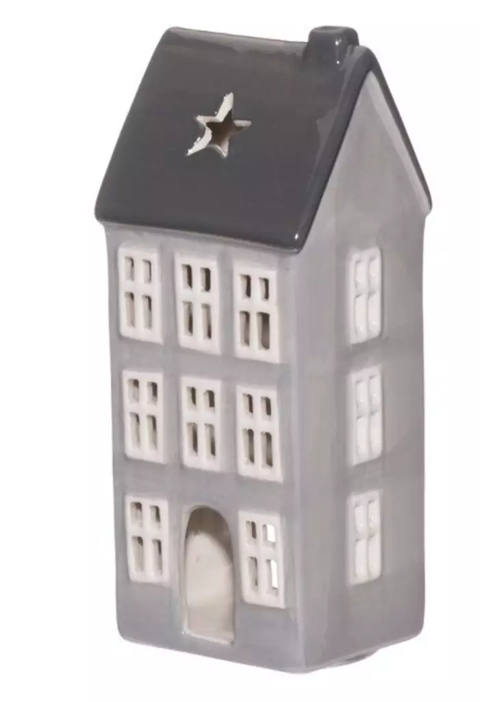 Talolyhty Copenhagen harmaa 19 cm - Lyhdyt - 6410416290225 - 1