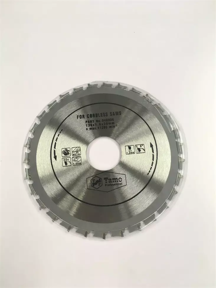 Tamo pyörösahanterä 136x1,6mmx30Tx30mm - Sirkkelin- ja pyörösahanterät - 6420613774855 - 1