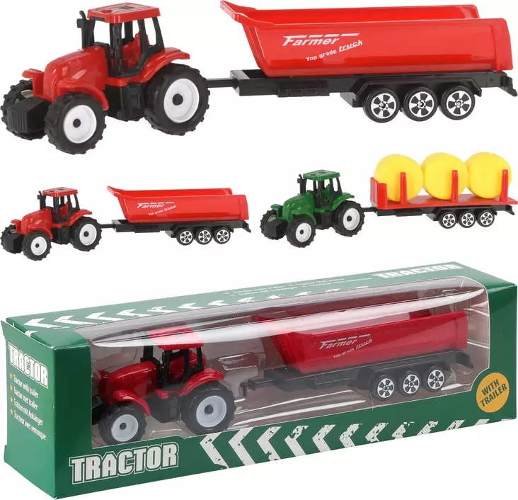 Traktori perävaunulla - Muut maatila- ja työkonelelut - 8720573340625 - 1