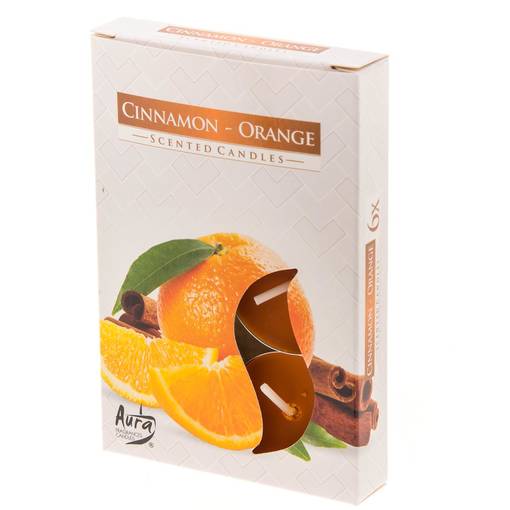 Tuoksulämpökynttilä Cinnamon-Orange - Huonetuoksut, raikastimet - 5906927151595 - 1