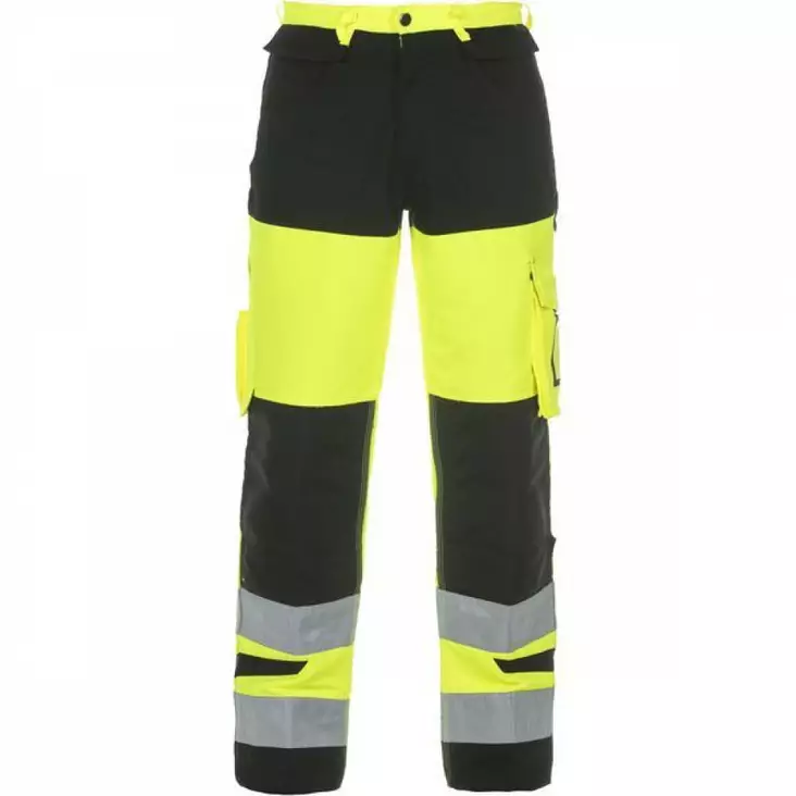 Työhousut Hertford Trend keltainen/musta HiVis - Kesä työvaatteet - 5420011778265 - 2