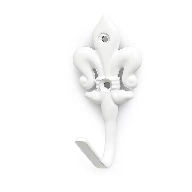 Vaatekoukku 1001 B valkoinen 55mm - Seinäkoukut, naulakot - 7317900046735 - 1