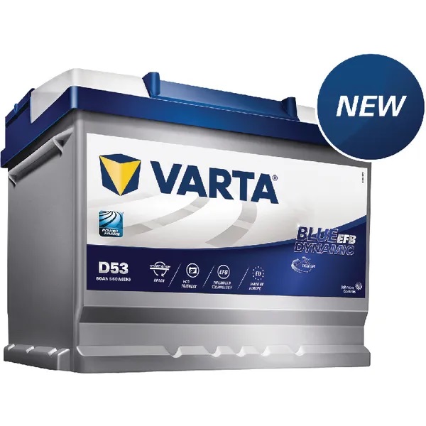 Varta Blue Dynamic EFB 12V 70Ah 760A käynnistysakku - Käynnistysakut - 4016987144565 - 1