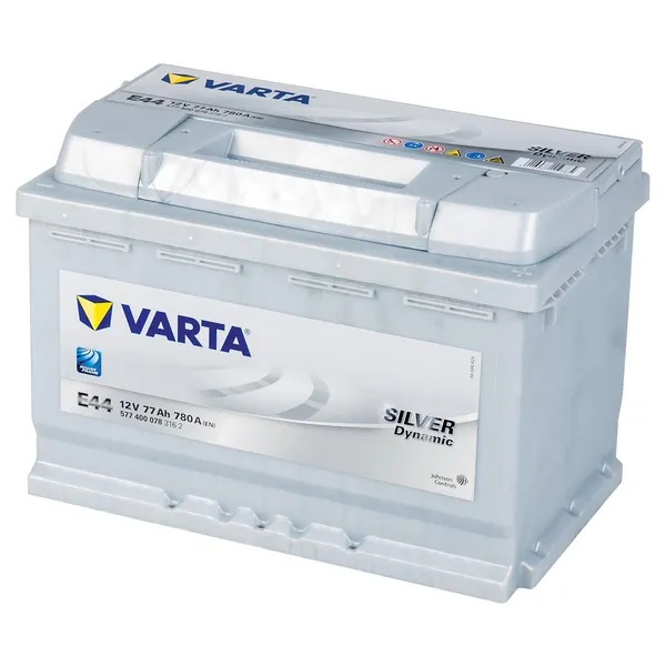 Varta Silver Dynamic 12V 77Ah 780A käynnistysakku - Käynnistysakut - 4016987119785 - 1