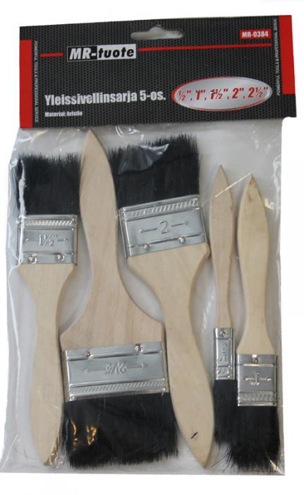 Yleissivellinsarja 5-os. - Maalausvälineet - 6430032153995 - 1