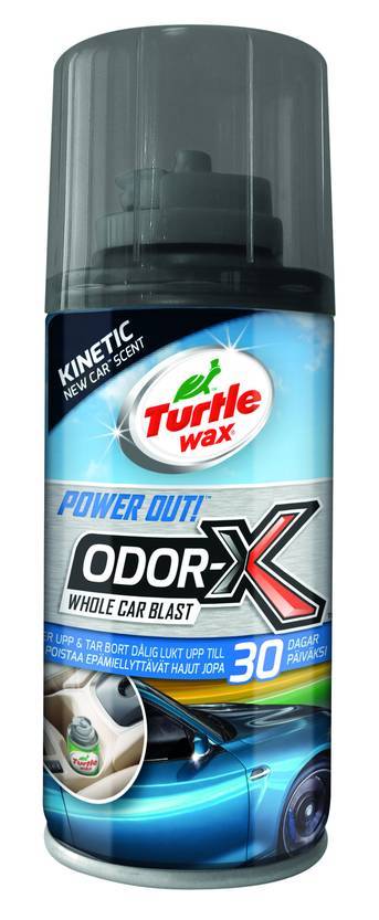 Turtle Wax Odor-X Whole Car Blast 100ml - Autokemikaalit - 5010322530395 - 1