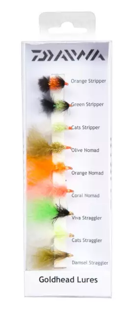 Daiwa perhosetti Goldhead Lures - Vieheet ja perhot - 5055161887835 - 1