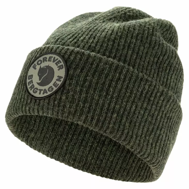 Bergtagen Forever Wool Beanie Deep Forest - Retkeilyasusteet - 7323451057335 - 1