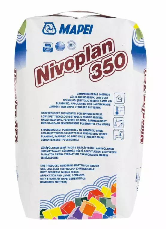 Tasoituslaasti Nivoplan 350 15 kg - Tasoitteet - 8022452214295 - 1
