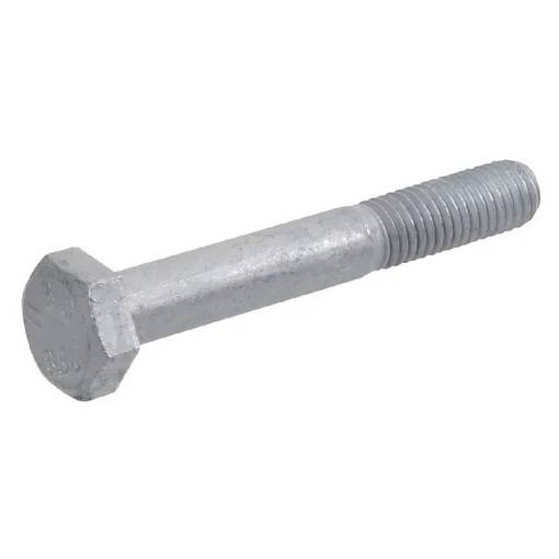 Kuusioruuvi M10 x 40 mm 8.8 kuumasinkitty, osakierre - Pultit ja mutterit, metrinen kierre - 8716106644155 - 1