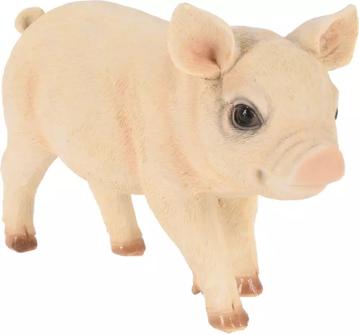 Porsas puutarhapatsas 21x17 cm - Puutarhapatsaat, koristeet - 8720573934695 - 1