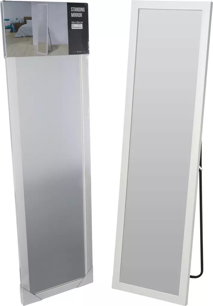 Lattiapeili metallikehyksellä 125x36 cm - Kylpyhuonetarvikkeet - 8721037255875 - 1